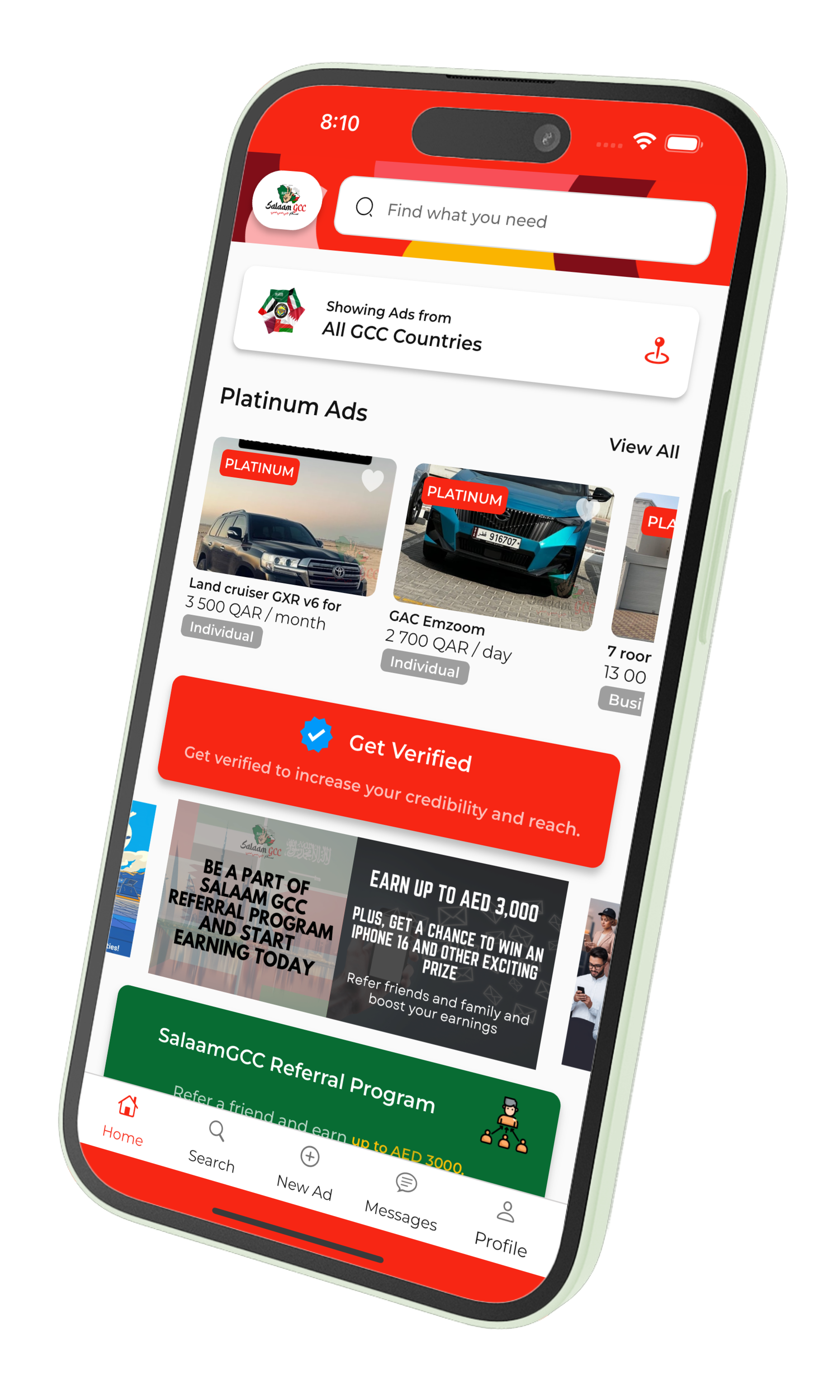 app mockup